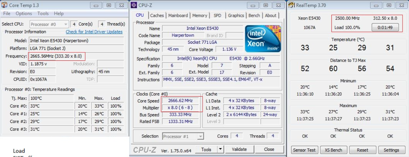 CPU TEMPERATURE