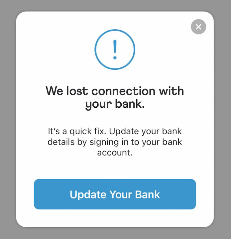 Venmo Lost Connection With Bank Plaid